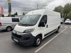 Citroen Jumper, L3, 130 Cv, 2016, GPS, Camera, Tres Propre, 4 deurs, Wit, Grijs, Onderhoudsboekje