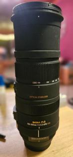 Sigma telelens 150-500mm 1:5-6.3 APO HSM, Ophalen
