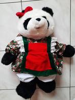 Peluche panda habillée, Enfants & Bébés, Comme neuf, Enlèvement ou Envoi