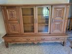Dressoir met glas in lood - antiek, Antiek en Kunst, Ophalen