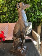 statig honden beeld windhond whippet greyhound, Antiek en Kunst, Ophalen of Verzenden