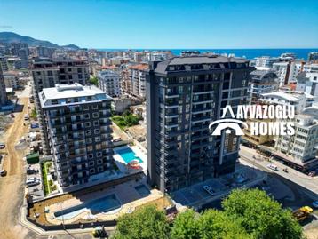 Nieuw 1+1 appartement in Mahmutlar 4525 beschikbaar voor biedingen