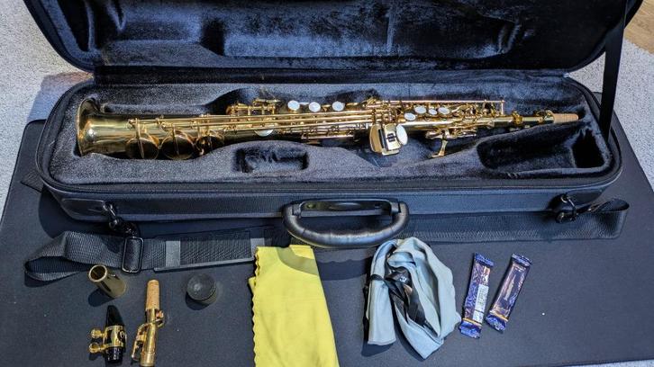 Saxophone soprano Weissenberg S500 Cosmo (sous garantie), Muziek en Instrumenten, Blaasinstrumenten | Saxofoons, Nieuw, Sopraan