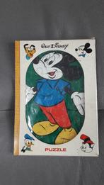 Ancien puzzle Diney Mickey (années 70) 35 pièces, Collections, Autres types, Utilisé, Enlèvement ou Envoi
