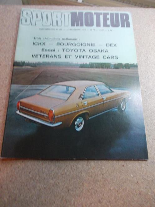 MOTORSPORT 209 ICKX TOYOTA OSAKA CHRYSLER 1970, Boeken, Auto's | Folders en Tijdschriften, Gelezen, Toyota, Ophalen of Verzenden