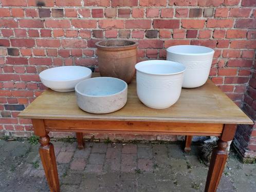 Bloempotten = 5 EUR per stuk - ook set kleine bloempotten, Tuin en Terras, Bloempotten, Zo goed als nieuw, Terracotta, Ophalen