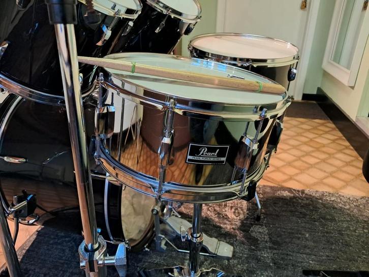 PEARL  drum compleet, Musique & Instruments, Batteries & Percussions, Utilisé, Pearl, Électronique, Enlèvement