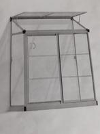 NIEUW & ONGEBRUIKT: Aluminium aanbouwkas 0,8m² (2 stuks), Tuin en Terras, Kassen, Ophalen, Polycarbonaat, Muurkas, Nieuw