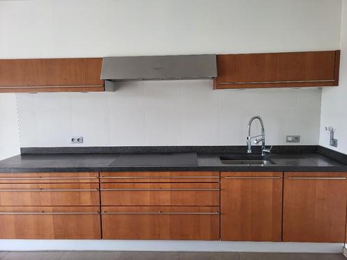Keuken, Huis en Inrichting, Keuken | Complete keukens, Zo goed als nieuw, Enkelwandige keuken, Bruin, Graniet of Steen, Ophalen