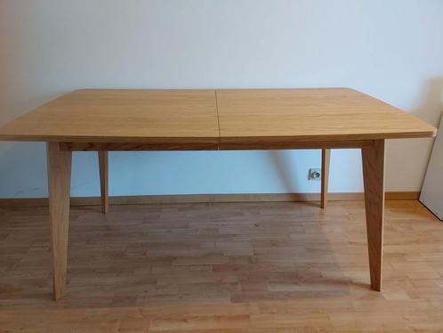 eiken uitschuifbare eettafel, Scandinavische stijl, Antiek en Kunst, Antiek | Meubels | Tafels, Ophalen