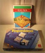 2 jeux de société géniaux - Halma et Topminos, Enlèvement ou Envoi, Comme neuf