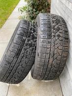 2 winterbanden KUMHO IZEN 215/55 R18 99V, 215 mm, Band(en), Gebruikt, Personenwagen