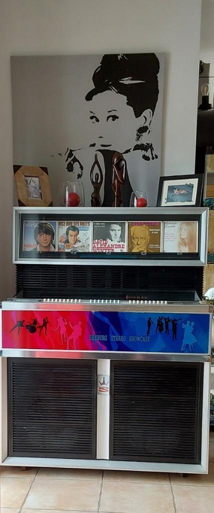 Juke box, Collections, Machines | Jukebox, Utilisé, Seeburg, 1960 à 1970, Avec singles, Enlèvement