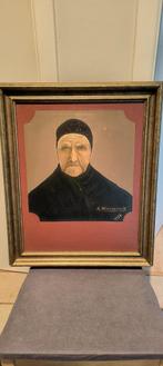 Schilderij van "Oud vrouwtje" uit 1938 van A. Westerlinck, Ophalen