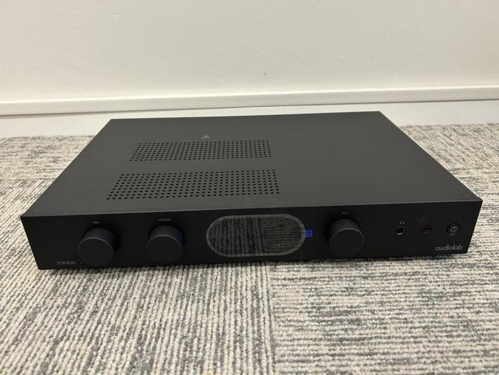 Audiolab 7000A | Versterker | Zwart, TV, Hi-fi & Vidéo, Amplificateurs & Ampli-syntoniseurs, Comme neuf, 5.1, 120 watts ou plus