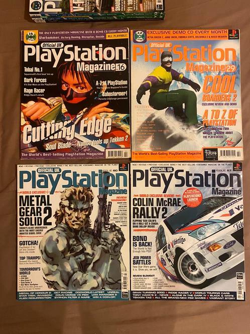 PlayStation 1 & 2 magazines UK en FR, Boeken, Tijdschriften en Kranten, Gelezen, Ophalen of Verzenden