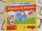 Mijn eerste spellen. 'kleuren en vormen' (Haba), Ophalen of Verzenden, Gebruikt, Jongen of Meisje