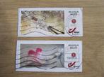Postzegels B-post 2015 (Happy Love), Affranchi, Envoi, Oblitéré