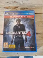 Uncharted 4 A Thief's End PS4-spel, Avontuur en Actie, Online, 1 speler, Nieuw