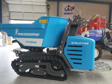 Dumper diesel MESSERSI TC 100 D avec benne rotative