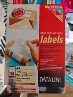 Adres labels, Enlèvement ou Envoi