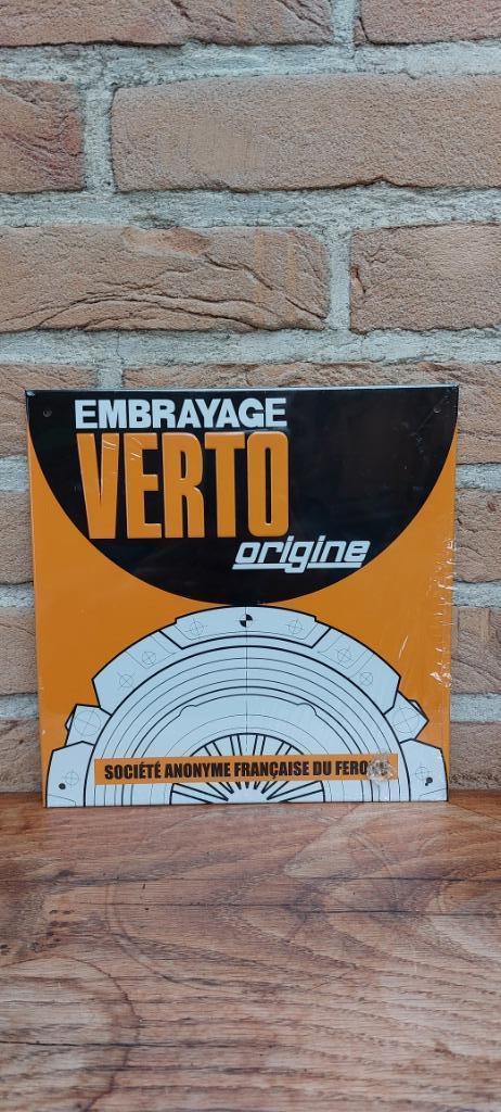 Reclamebord Verto auto onderdelen, Verzamelen, Automerken, Motoren en Formule 1, Nieuw, Auto's, Ophalen of Verzenden