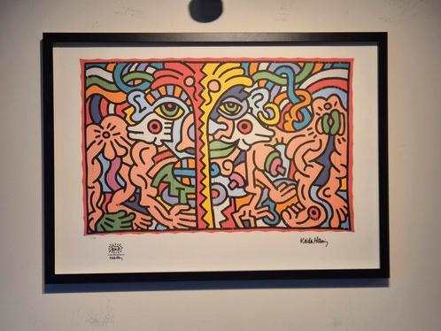 Keith Haring Litho - Symmetry -, Antiek en Kunst, Kunst | Litho's en Zeefdrukken, Ophalen