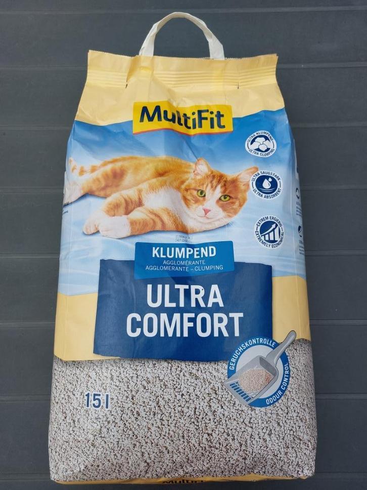 kattenbakvulling klumpend 15l/zak, Dieren en Toebehoren, Kattenbakken, Nieuw, Gesloten, Ophalen