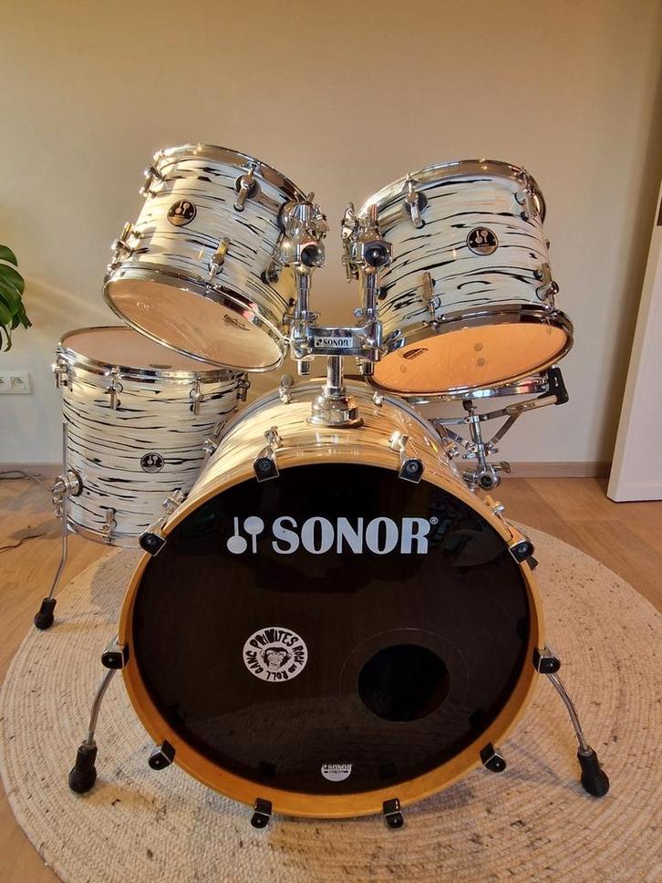 Sonor S classic shell set, Muziek en Instrumenten, Drumstellen en Slagwerk, Sonor, Ophalen