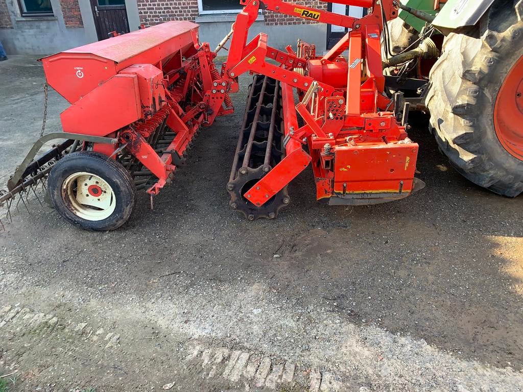 ROTOREG RAU + bok + zaaimachine SAXONIA, werkbreedte 3m en …, Ophalen