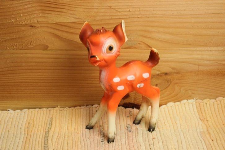 Vintage Pieper pieppop Bambi, Collections, Disney, Utilisé, Statue ou Figurine, Bambi ou Dumbo, Enlèvement ou Envoi