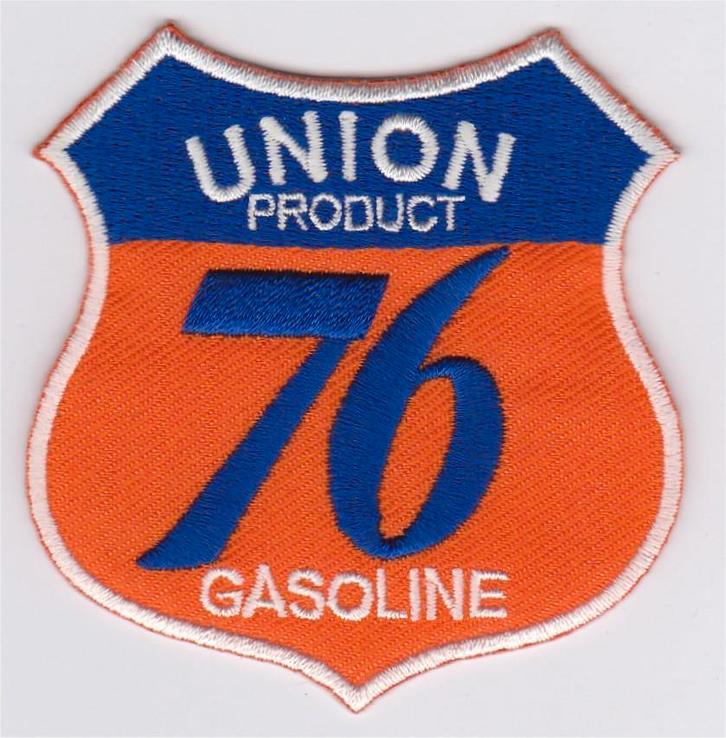 Union 76 Gasoline stoffen opstrijk patch embleem #5, Motos, Accessoires | Autocollants, Envoi