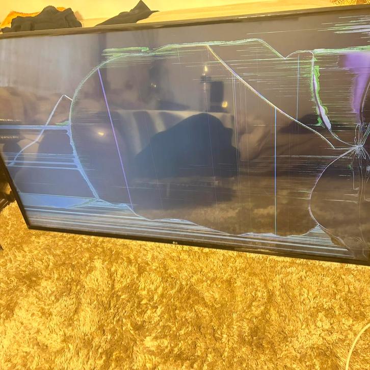 Smart Lg 65 pouces pour pieces, Audio, Tv en Foto, Televisies, LG, Ophalen