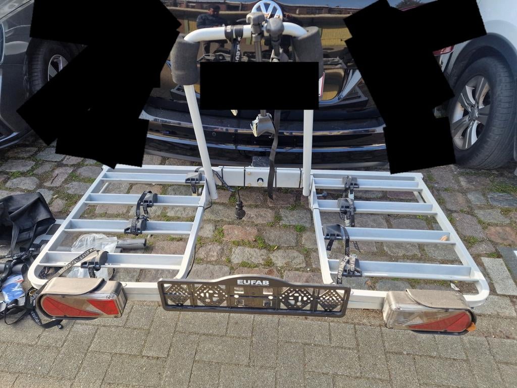 Fietsdrager 4 fietsen, Enlèvement