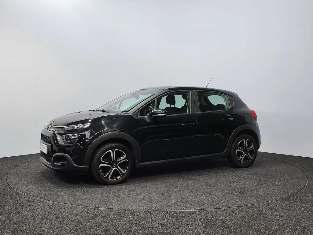 Citroën C3 Handgeschakeld | 2022 | 76.488 km | Led | CarPla, 75 kW, Stof, Gebruikt, Zwart