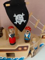 2 houten piraten peg doll popjes mooi geschilderd uniek, Divers, Saint-Nicolas, Enlèvement ou Envoi