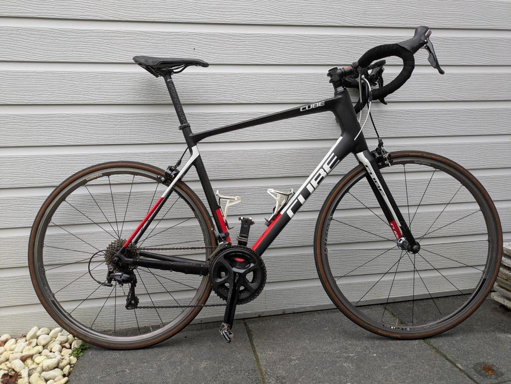 Cube Attain maat L (60), Vélos & Vélomoteurs, Vélos | Vélos de course, Frein sur jante, 57 à 61 cm, Enlèvement, Utilisé