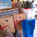 Groot lot kerst / rommelmarkt spullen., Enlèvement