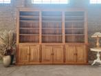 Teak xxl boekenkast/bibliotheekkast GRATIS LEVERING, Ophalen, Teakhout, 200 cm of meer, Indonesia