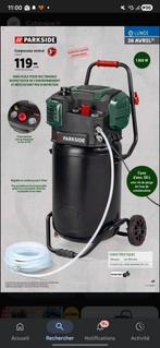 Compresseur Parkside 50l, Bricolage & Construction, Enlèvement