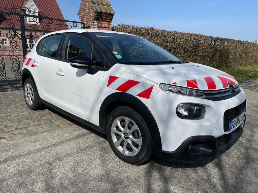 Citroen C3, 1.5d, 75kw, 135.000km, EURO6D,  BJAAR: 2019,, Voorwielaandrijving, Stof, Euro 6, 4 cilinders