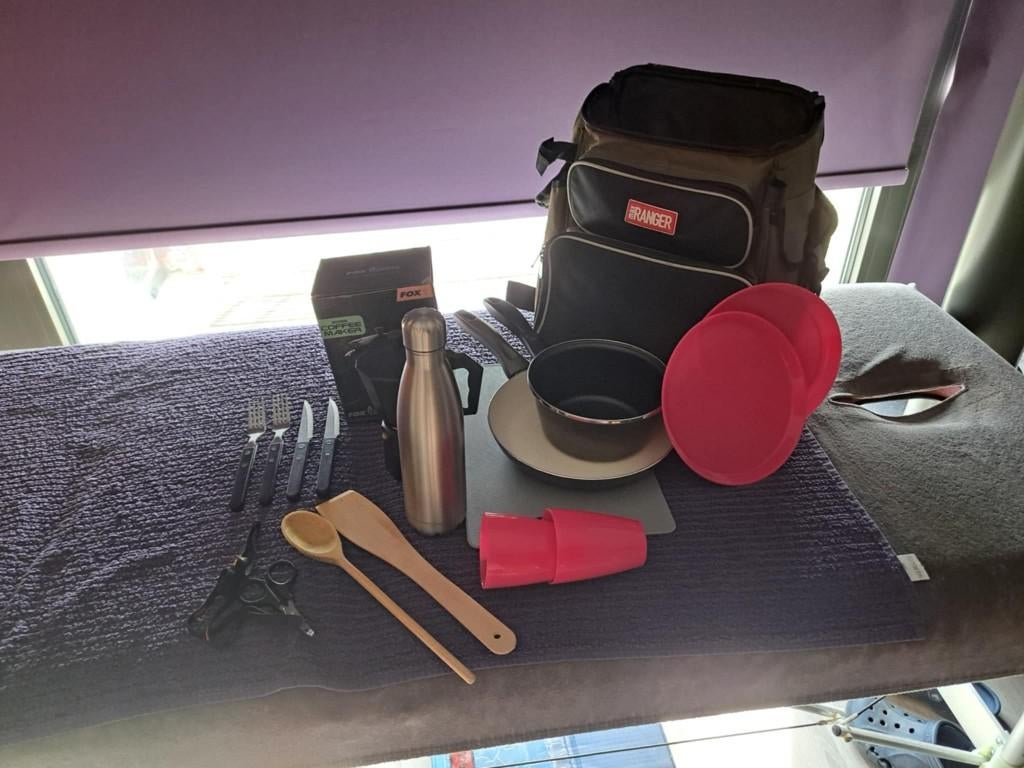 Kooksetje, Watersport en Boten, Hengelsport | Karpervissen, Ophalen, Zo goed als nieuw, Overige typen