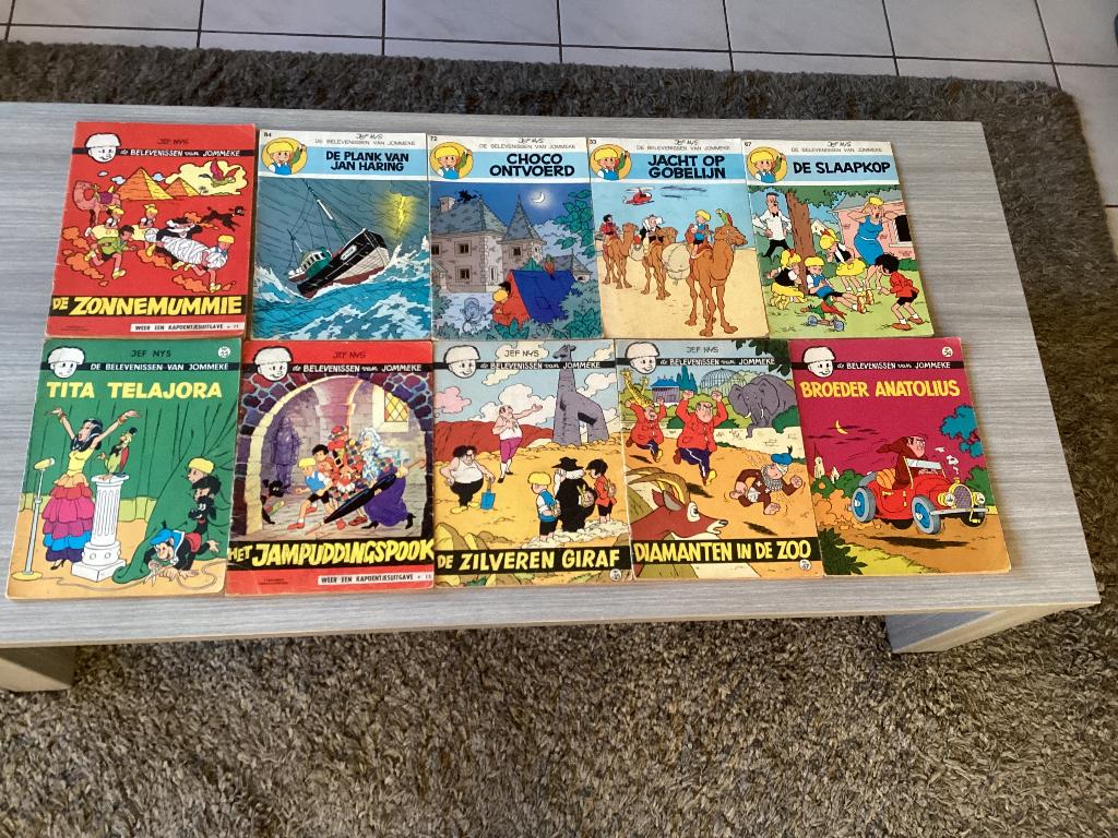 Strips jommeke, Boeken, Ophalen, Gelezen