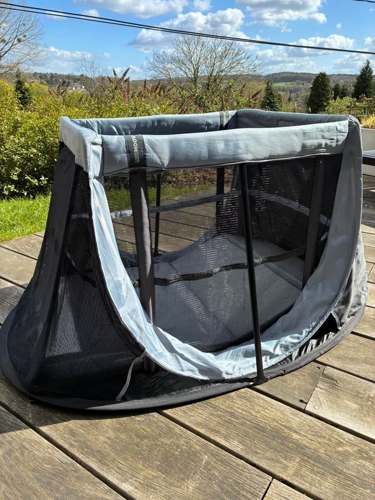 Aeromoov reisbed, Ophalen, Gebruikt