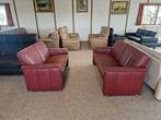 BUFFELLEDEREN SALON 3 EN 2 ZIT, Ophalen, Gebruikt, Leer