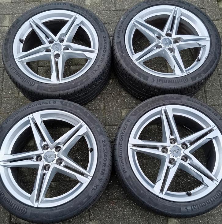 Jantes Audi A4 Speedline S-line, Autos : Pièces & Accessoires, Pneus & Jantes, Jante(s), Pneus été, 18 pouces, 245 mm, Véhicule de tourisme