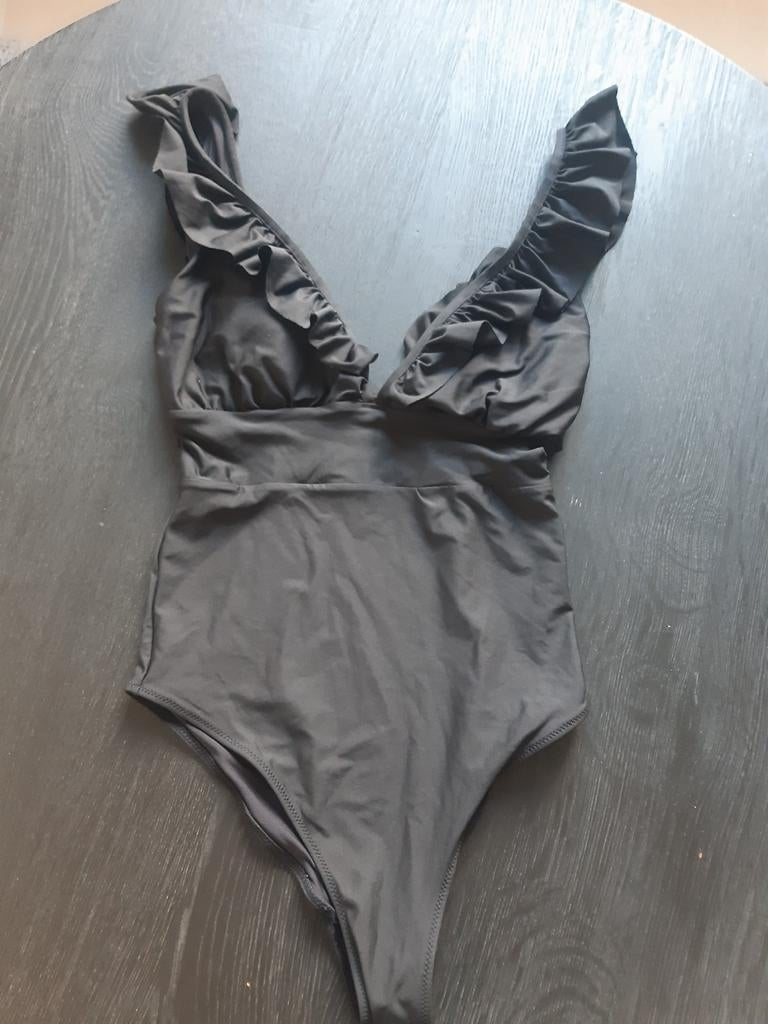 Badpak H&M, Kleding | Dames, Badmode en Zwemkleding, Ophalen, H&M, Zwart, Badpak