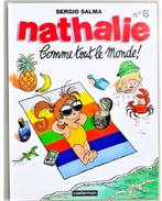 Nathalie 👧🏻 4 livres + 40 autocollants ~ Sergio Salma, Sergio Salma, Nieuw, Ophalen of Verzenden, Meerdere stripboeken