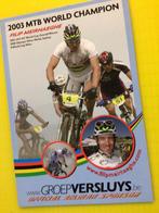 wielerkaart 2003 wk vtt team versluys filip meirhaeghe, Verzenden, Zo goed als nieuw