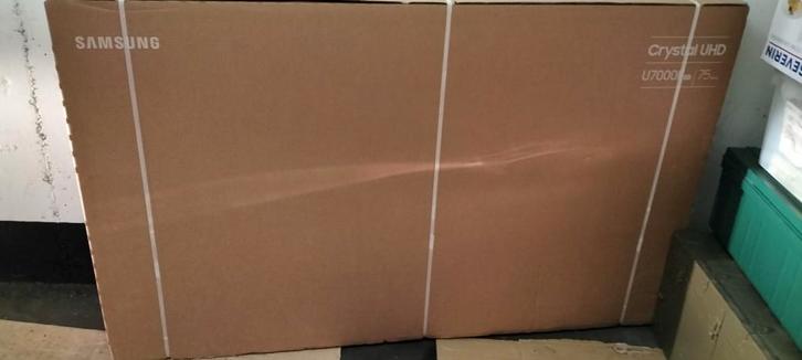 SAMSUNG 75U7000F - 75" UHD 4K LED SMART TV, Audio, Tv en Foto, Televisies, Nieuw, LED, 100 cm of meer, 4k (UHD), Samsung, 50 Hz